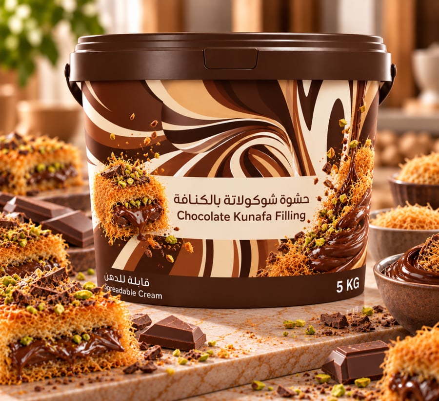 حشوة شوكولاتة بالكنافة | Chocolate Kunafa Filling