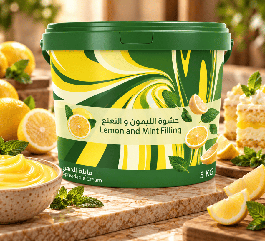 حشوة الليمون والنعنع — Lemon & Mint Filling