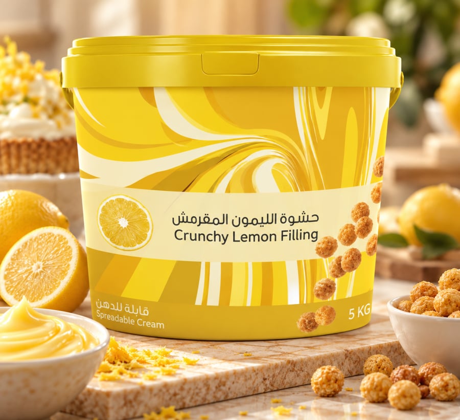 حشوة الليمون المقرمش — Crunchy Lemon Filling