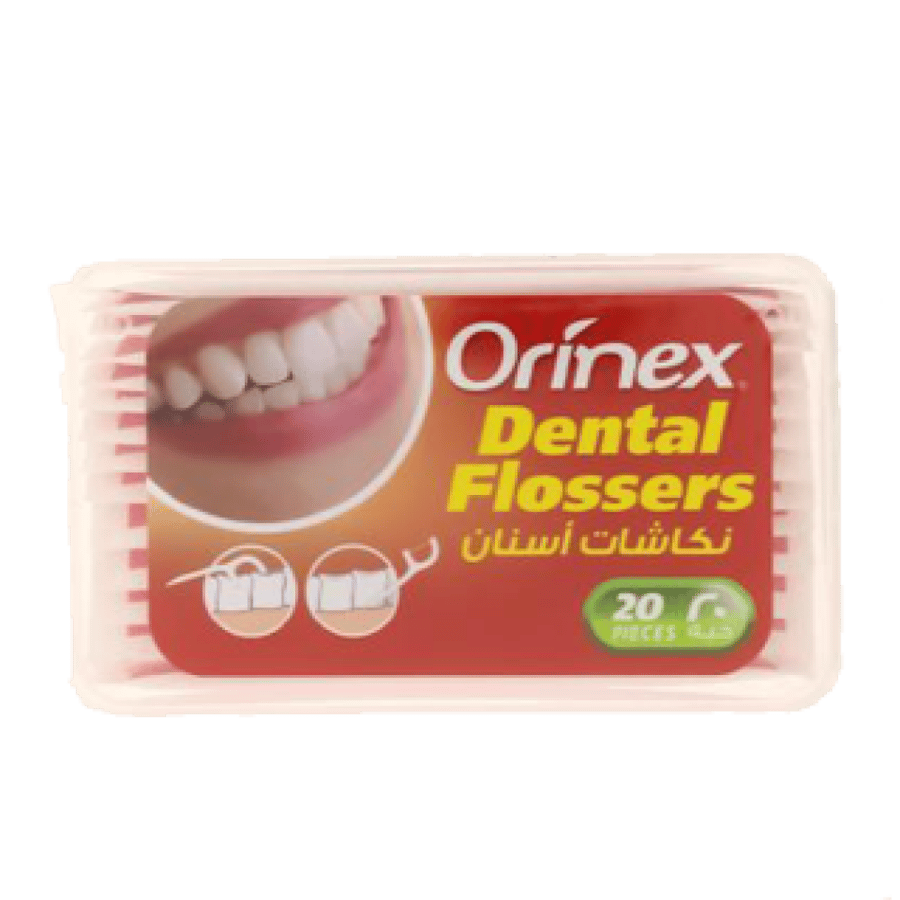 Orinex Dental Flossers خيط أسنان 20 حبة