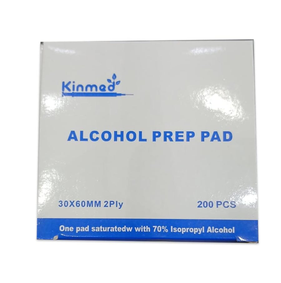Kinnad Alcohol Prep Pad مسحات معقمة 200 حبة
