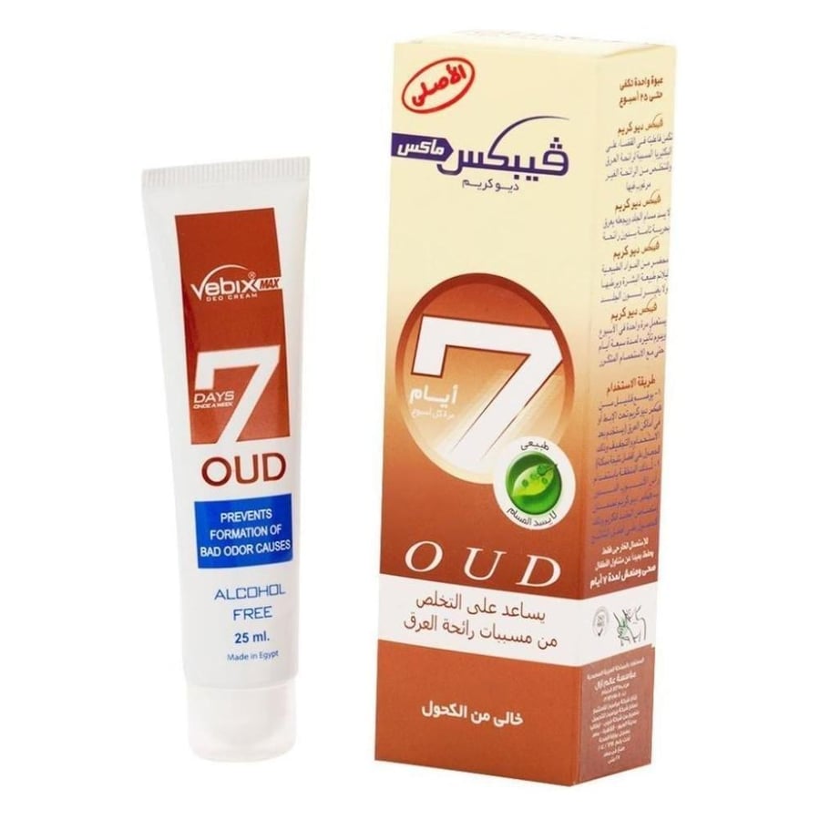 FIXS Max Deo Cream Oud كريم مزيل عرق 25 مل