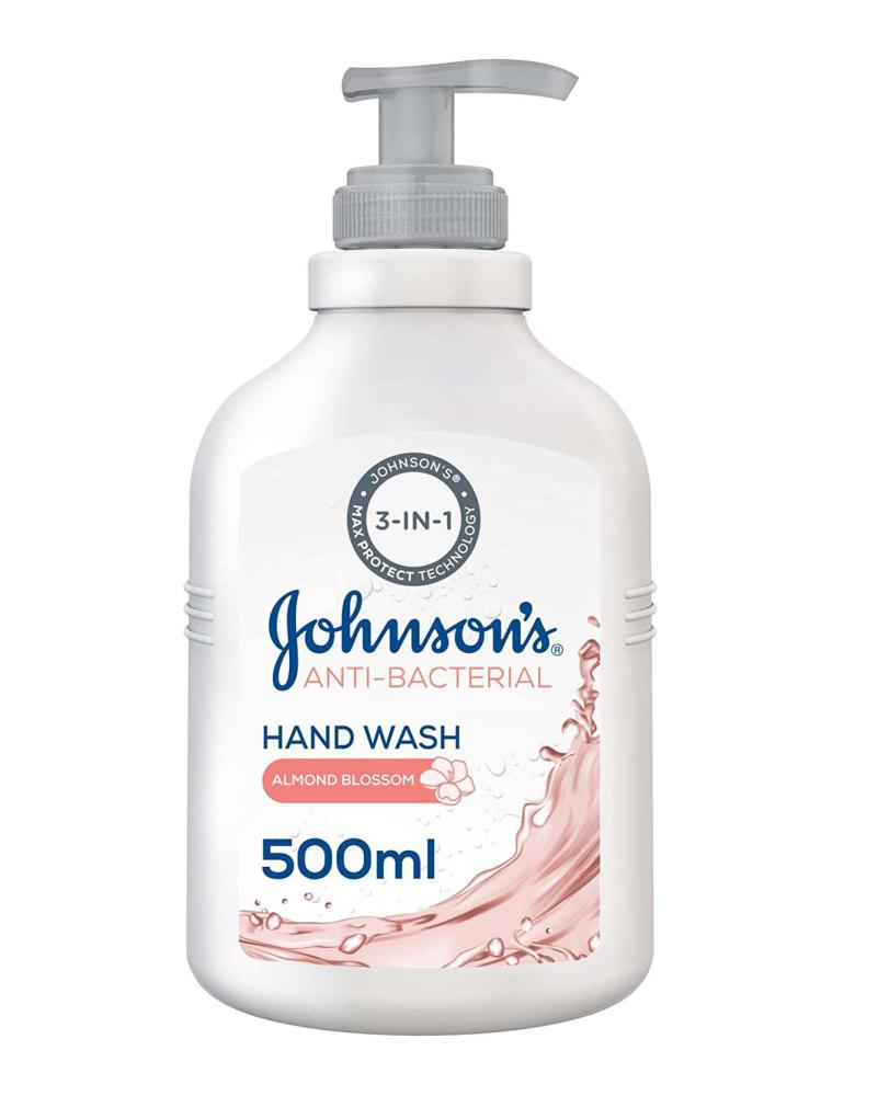 Johnson's 3-in-1 صابون يد مضاد للبكتيريا بالألوفيرا 500 مل
