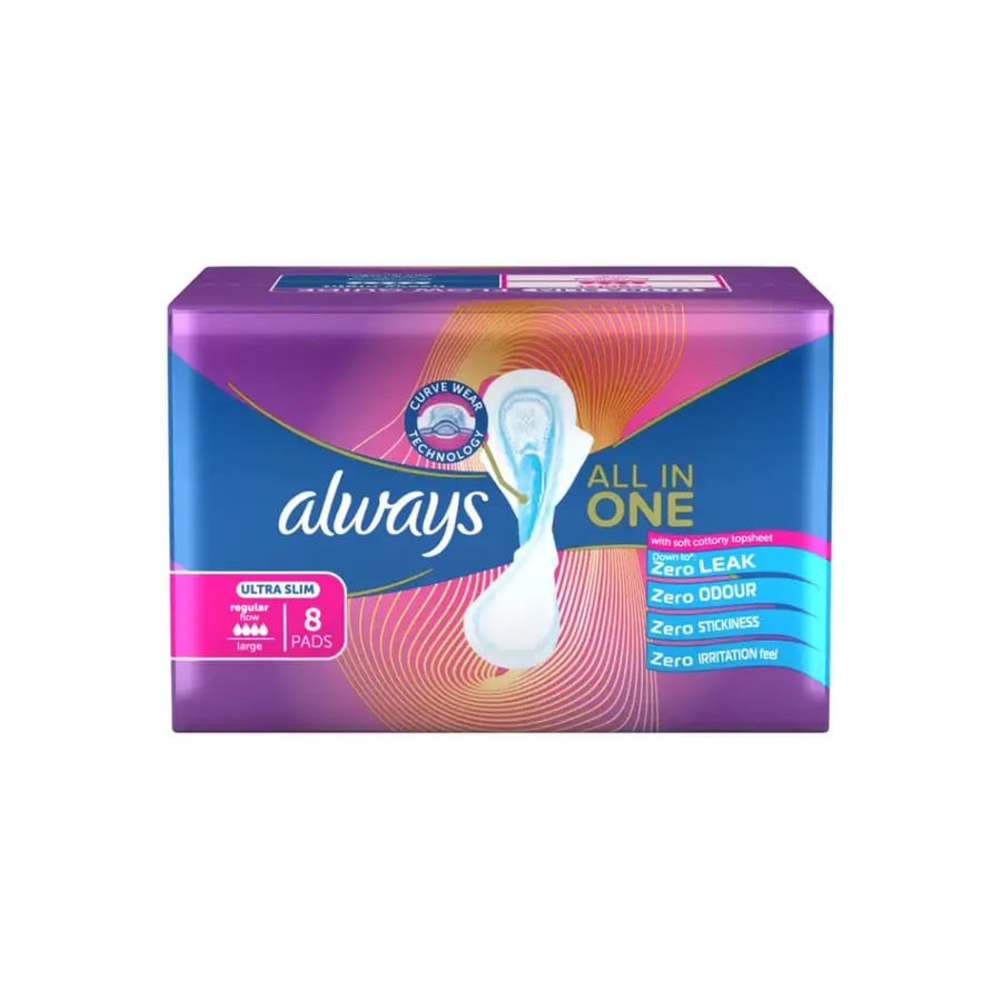 Always Ultra فوط صحية 8 فوط
