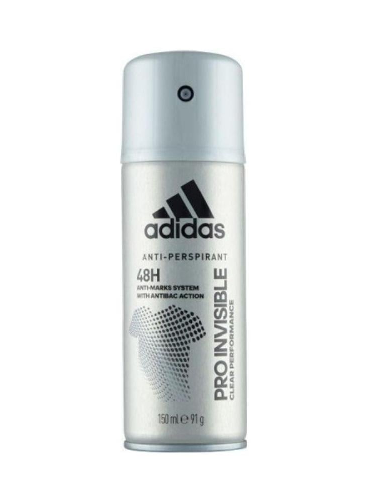 Adidas Pro Invisible مزيل عرق بخاخ 150 مل