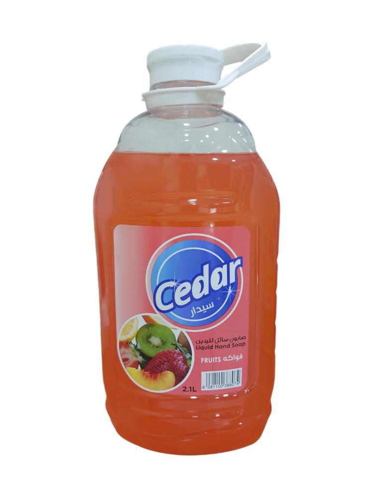 Cedar صابون سائل لليدين بالفواكه 2.1 لتر