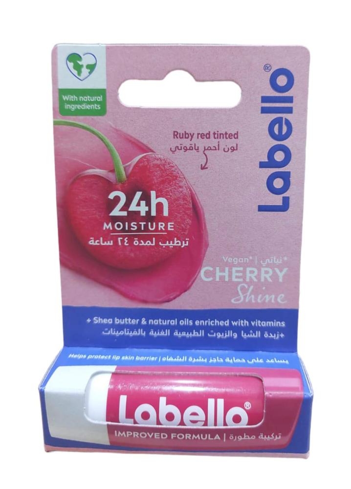 Labello Cherry Shine بلسم عناية بالشفاه 4.8 جم