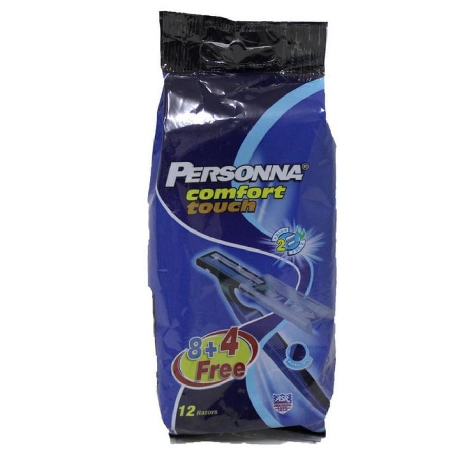 Persona Comfort Touch شفرات حلاقة 8 + 4 مجانًا