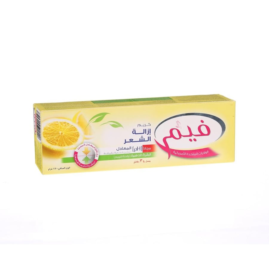 Fim كريم إزالة الشعر بالليمون 120 جم