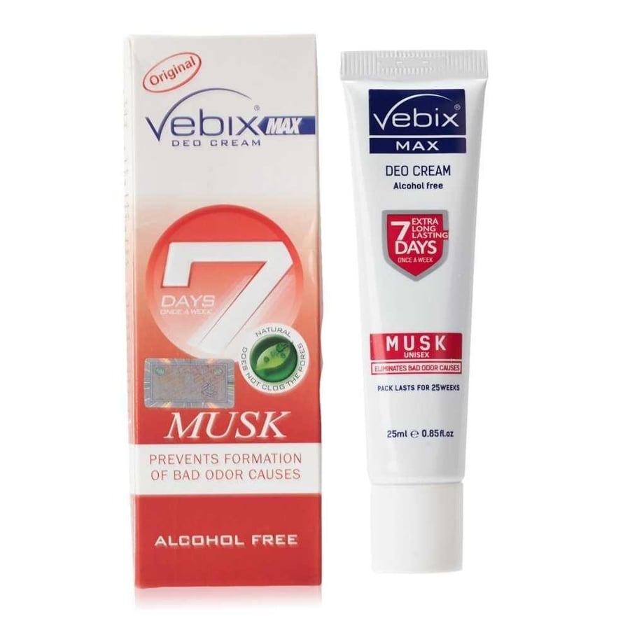 FIXS Max Deo Cream Musk كريم مزيل عرق 25 مل