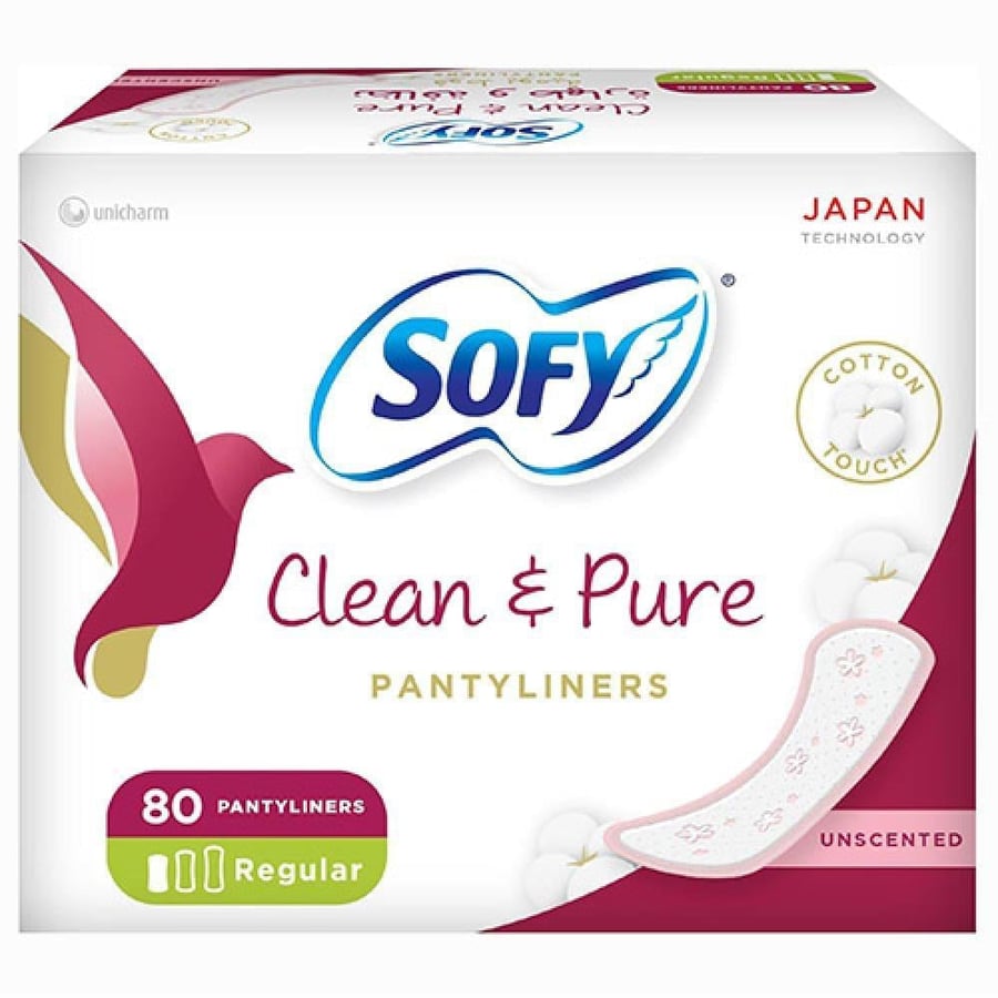 Sofy Clean & Pure فوط يومية عادية 80 قطعة