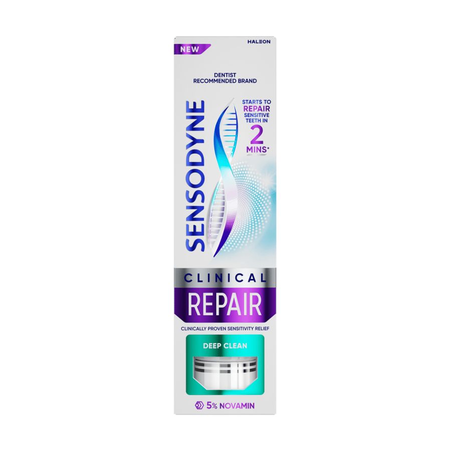 Sensodyne Clinical Repair Deep Clean معجون أسنان 75 مل