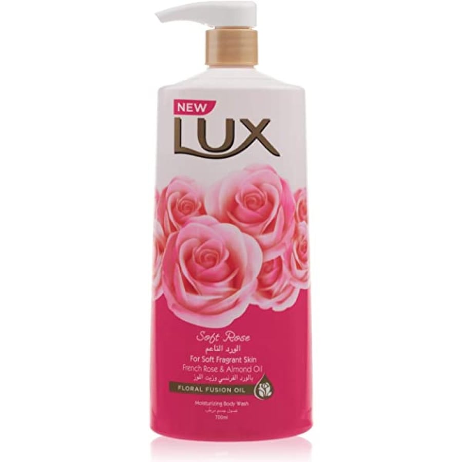Lux Soft Rose غسول جسم بالورد الناعم 700 مل