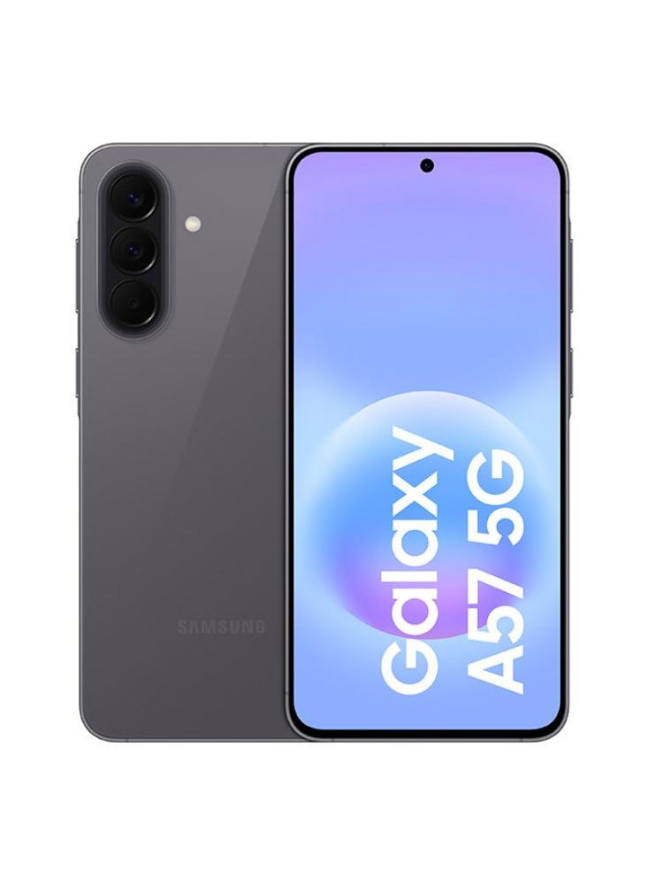 سامسونج جالكسي A57 5G سعة 256 جيجابايت وذاكرة 8 جيجابايت - رمادي