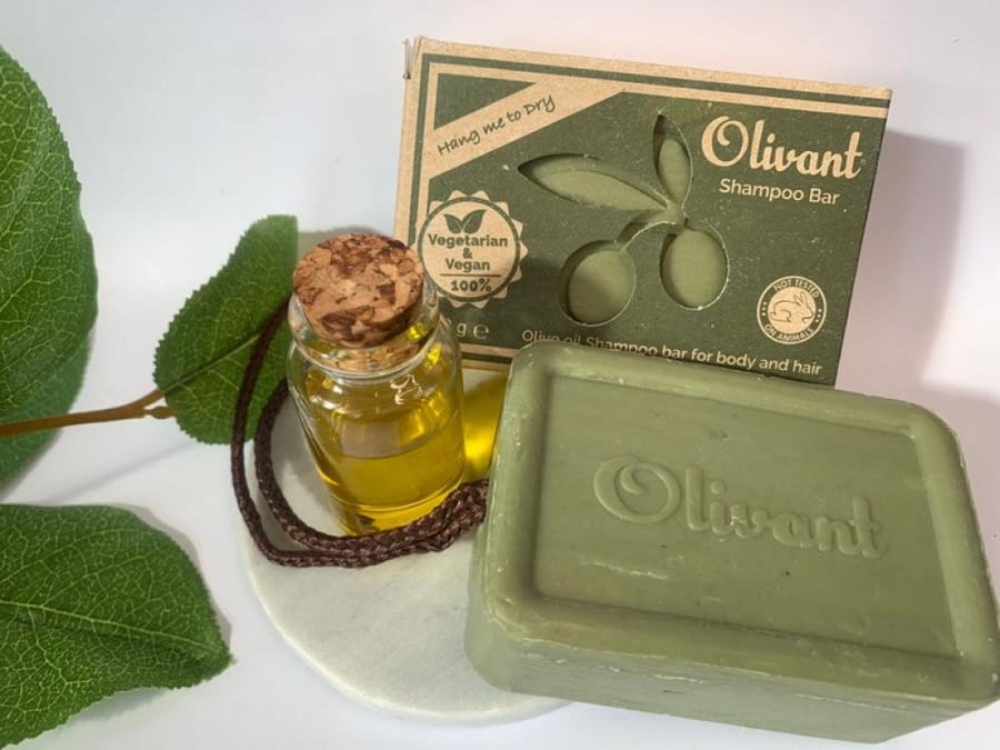 Olivant Laurel Soap صابون غار 160 جم مع حبل