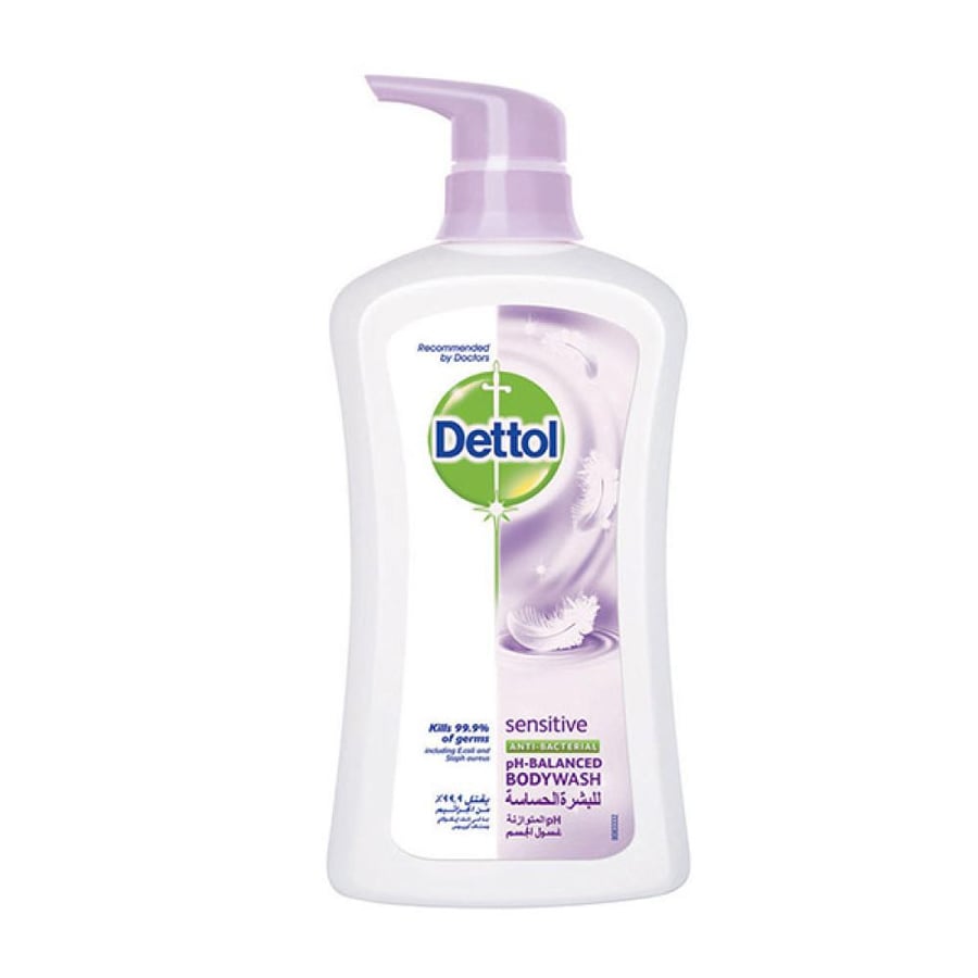 Dettol Sensitive جل استحمام مضاد للبكتيريا للبشرة الحساسة 500 مل