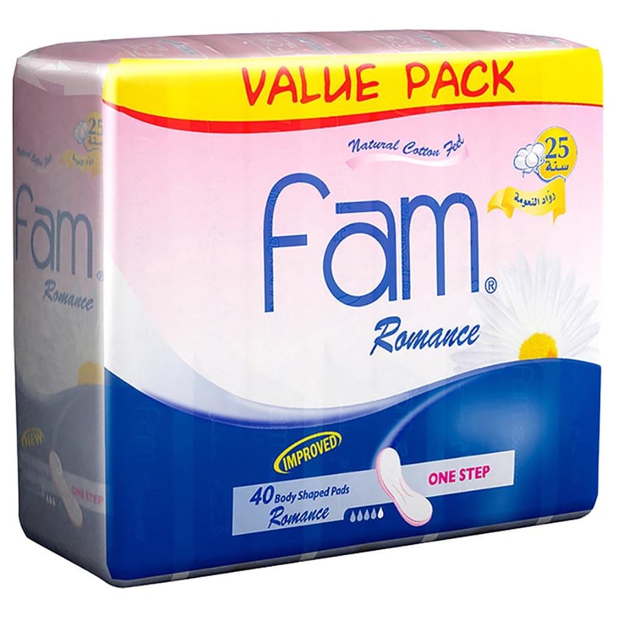 Fam Romance فوط نسائية 40 قطعة