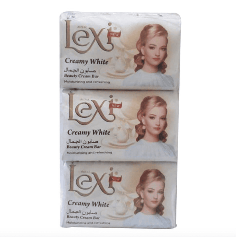 Lexi Creamy White صابون استحمام 120 جم × 6