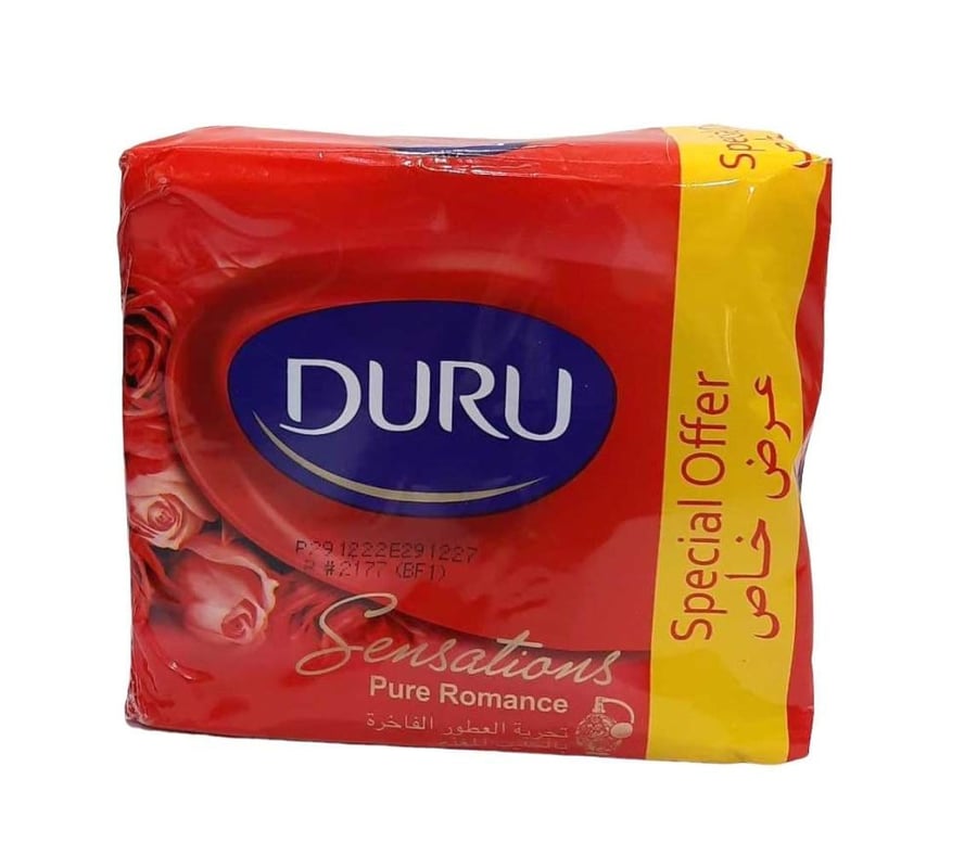 Duru Sensations Pure Romance صابون استحمام 120 جم × 4