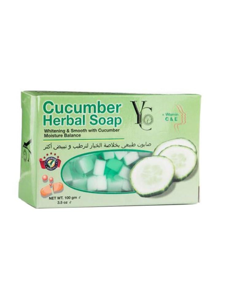 YC Cucumber Herbal Soap صابون استحمام بالخيار 100 جم