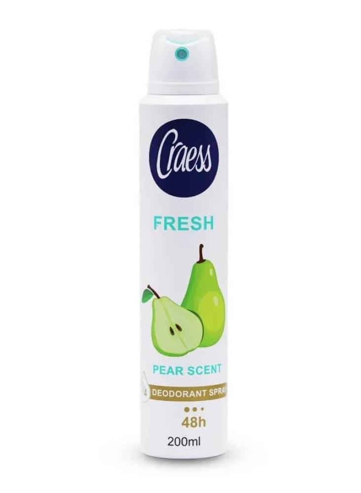 Caress Fresh Pear مزيل عرق بخاخ 200 مل