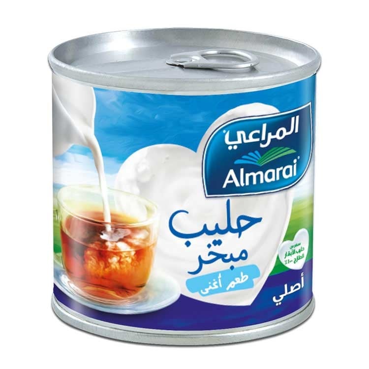 حليب المراعي المبخر كامل الدسم للشاي والقهوة - 170 جرام