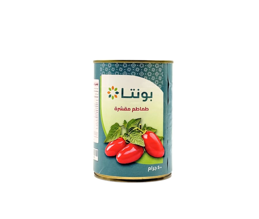 طماطم مقشرة كاملة من بونتا - 400 جرام