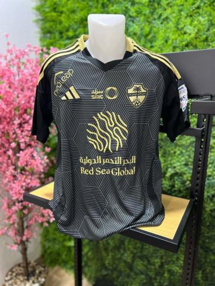 تيشيرت الاهلي التراثي الاسود 2025
