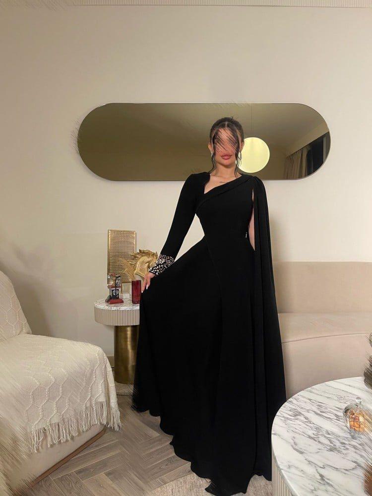فستان سهرا باربي +تطريز يدوي