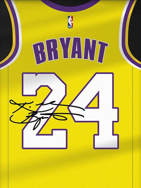 بوستر كوبي براينت 24 لوس أنجلوس ليكرز NBA