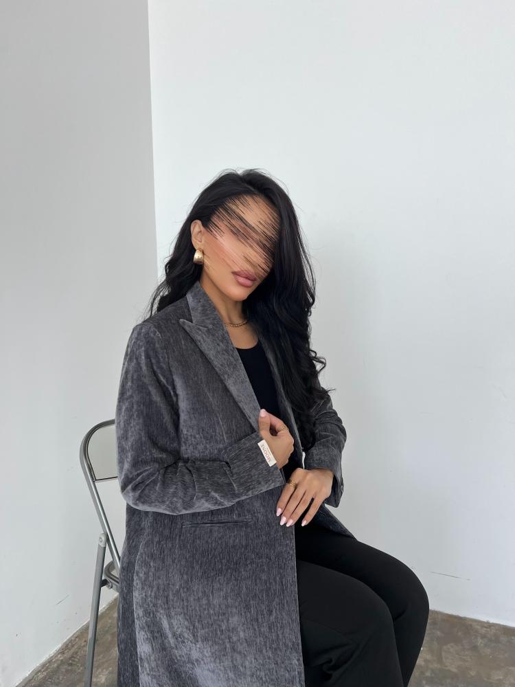 Winter Gray Blazer