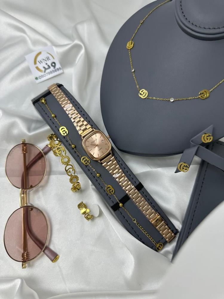 Casio watch set and Gucci accessories + sunglasses free - Waner Store