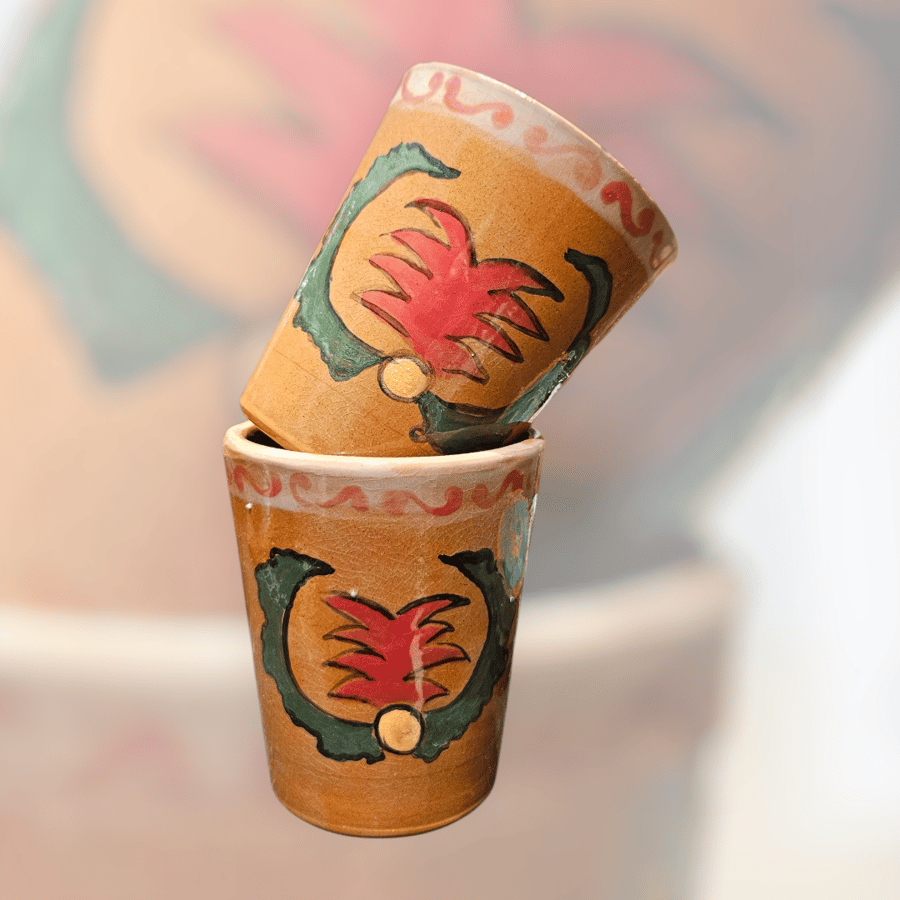 Empty clay pot