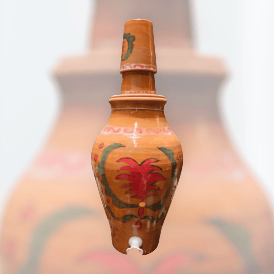 Empty clay pot