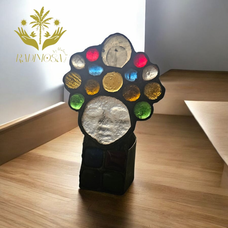 شمعدان من الزجاج light bloom
