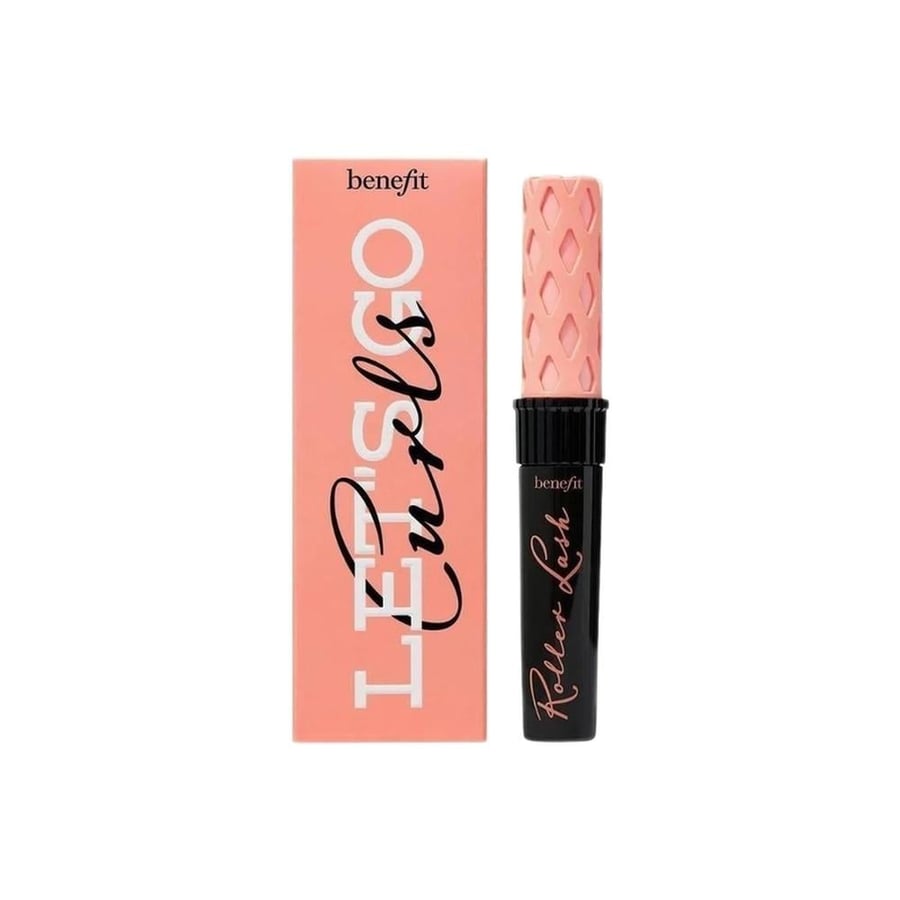 Benfit mascara lash roll out full size and small size for curling and lifting eyelashes