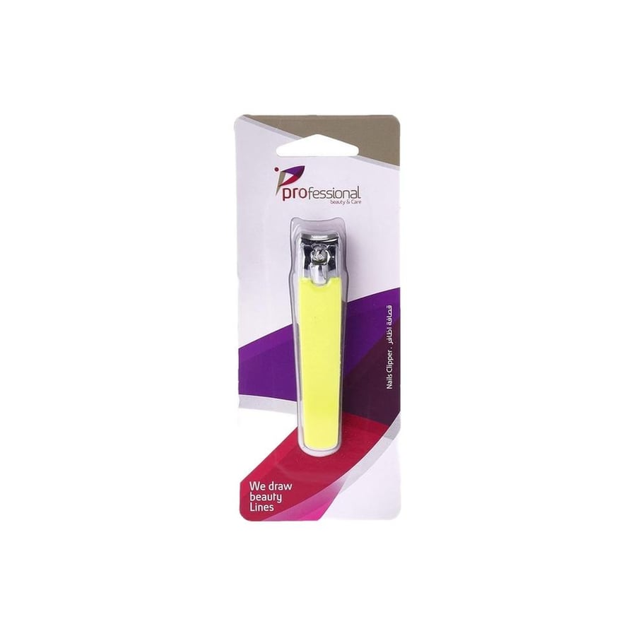 Professional nail scissors with rubber handle 8cm model 4803