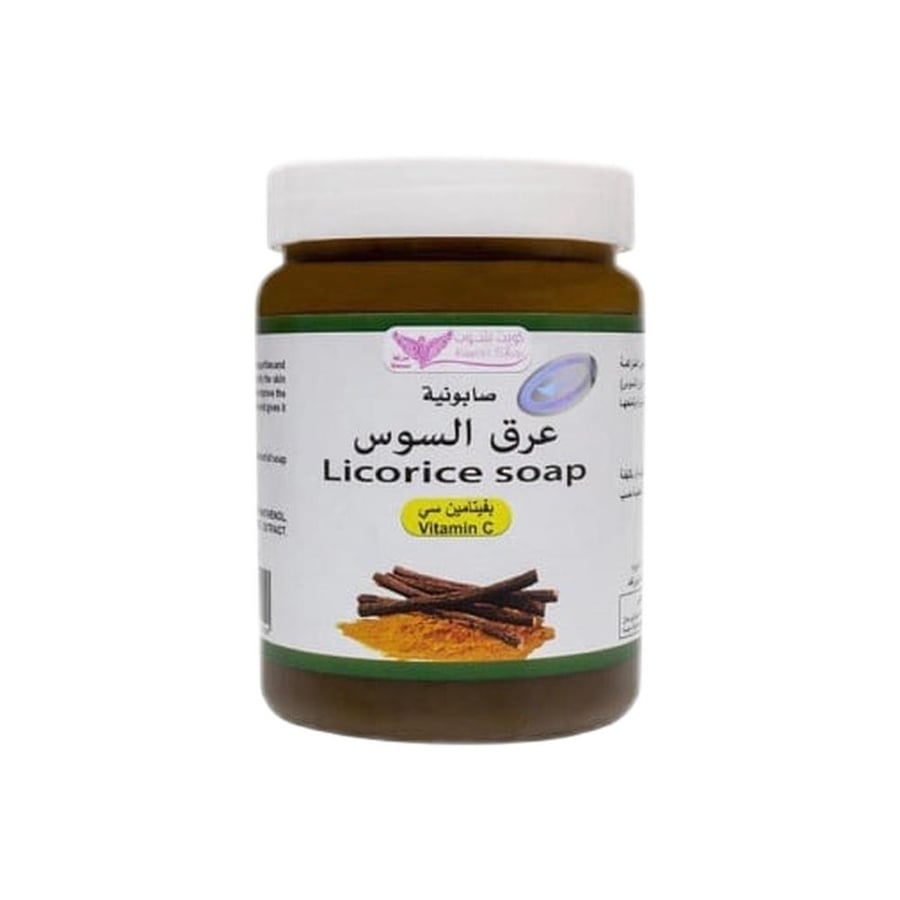 كويت شوب صابونية عرق السوس بفيتامين سي 500جرام