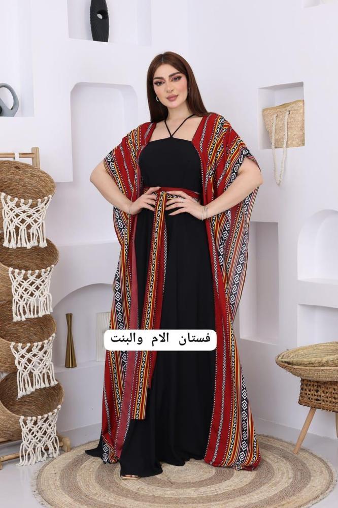 فستان الأم والبنت – تصميم تراثي أنيق