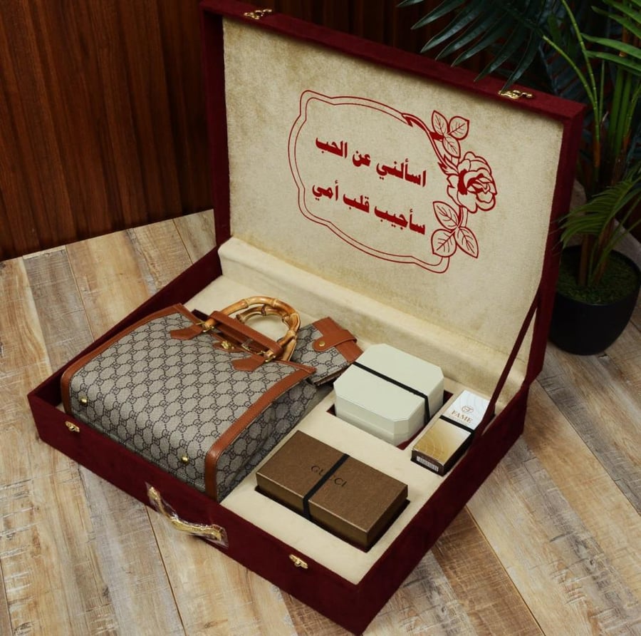 بوكسات هدايا نسائية فخمة بتصميم خاص حسب الطلب_متجرساجي