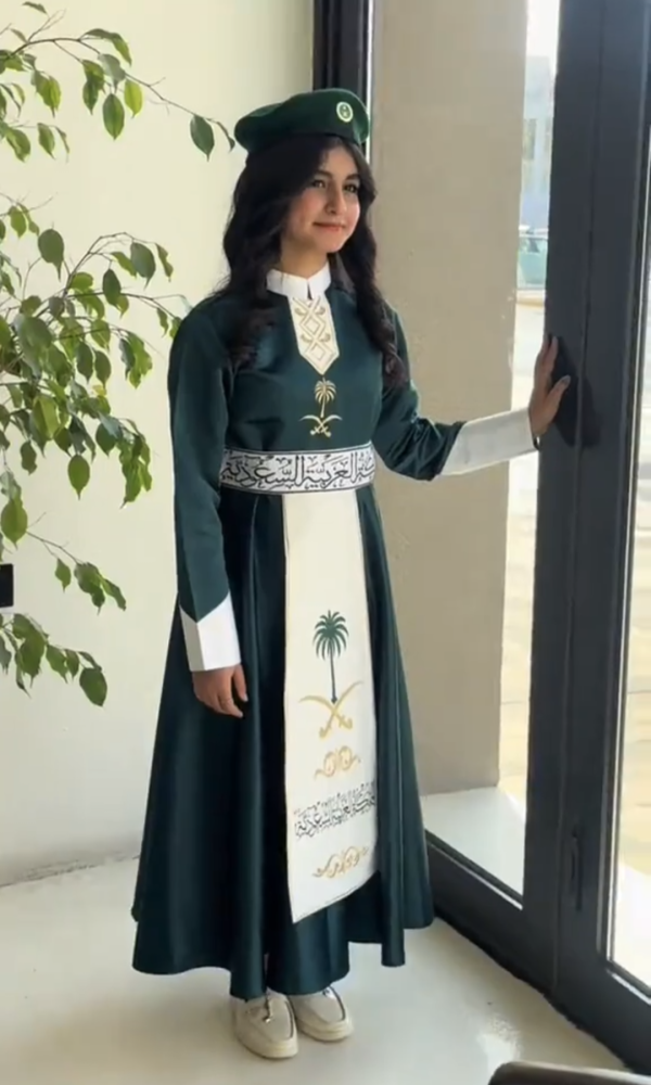 فستان اليوم الوطني الجديد