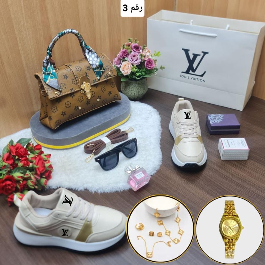 Women's bag set, Louis Vuitton brand
