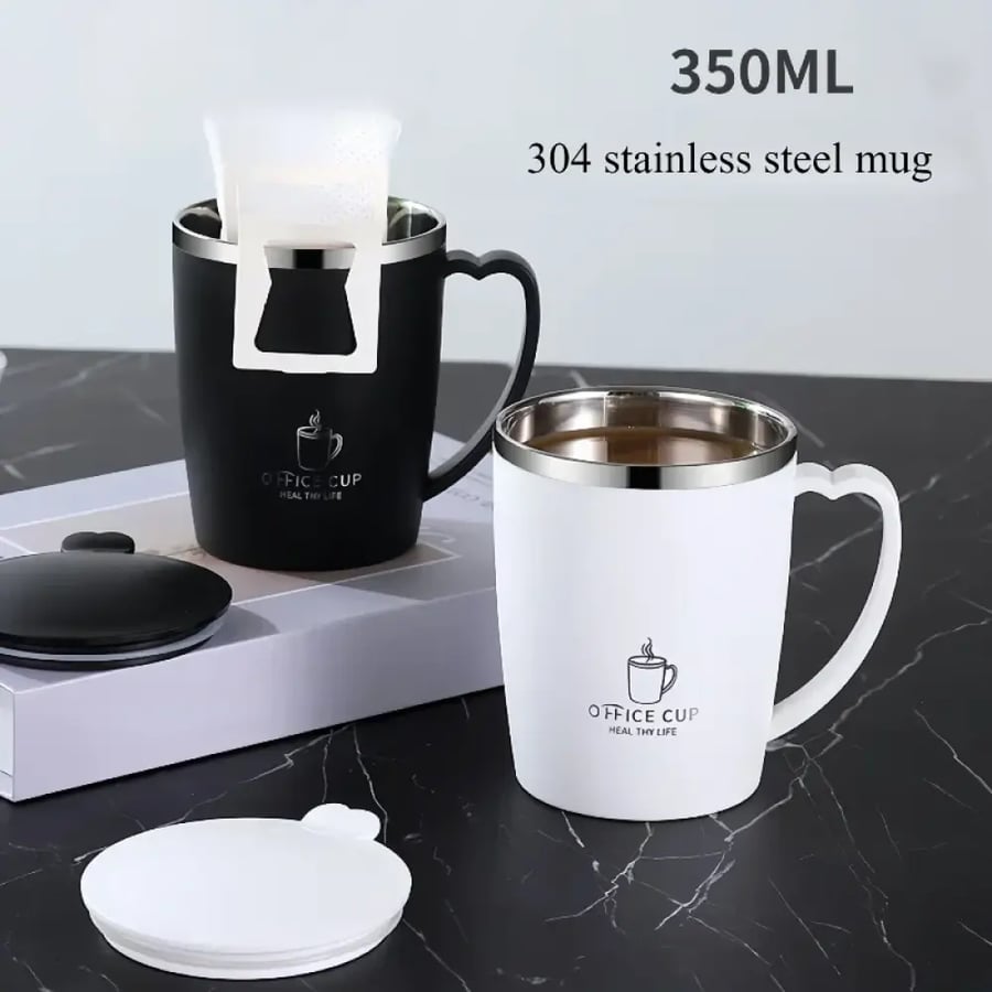 كوب معزول مزدوج الجدار 350مل
