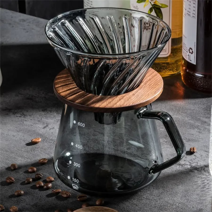 إبريق قهوة زجاجي 600مل