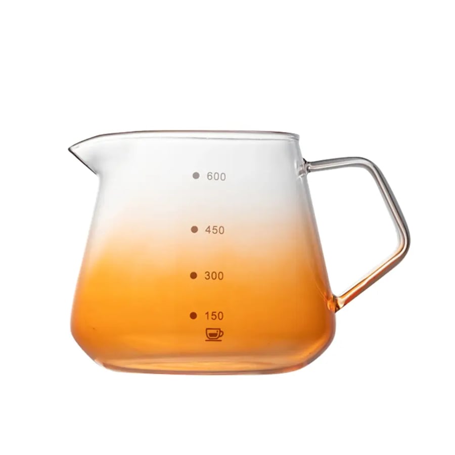 إبريق قهوة زجاجي 450-600مل