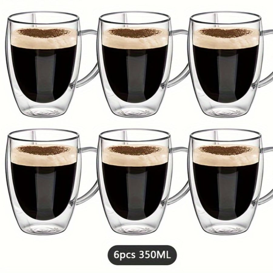 كوب قهوة زجاجي 350مل