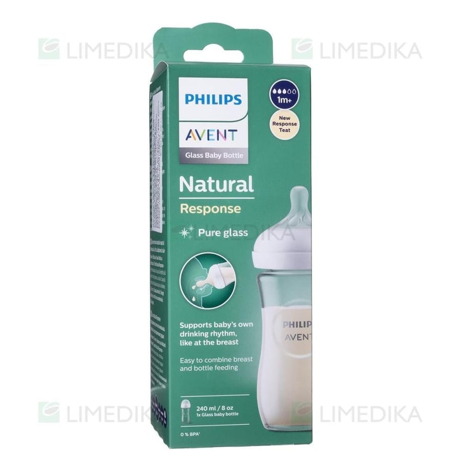 PHILIPS AVENT NATURAL 2.0FEEDING BOTTLE 240 ML SCY933/01