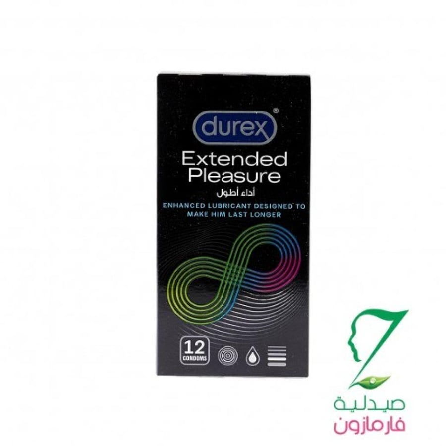واقي ذكري Durex Extended Pleasure 12
