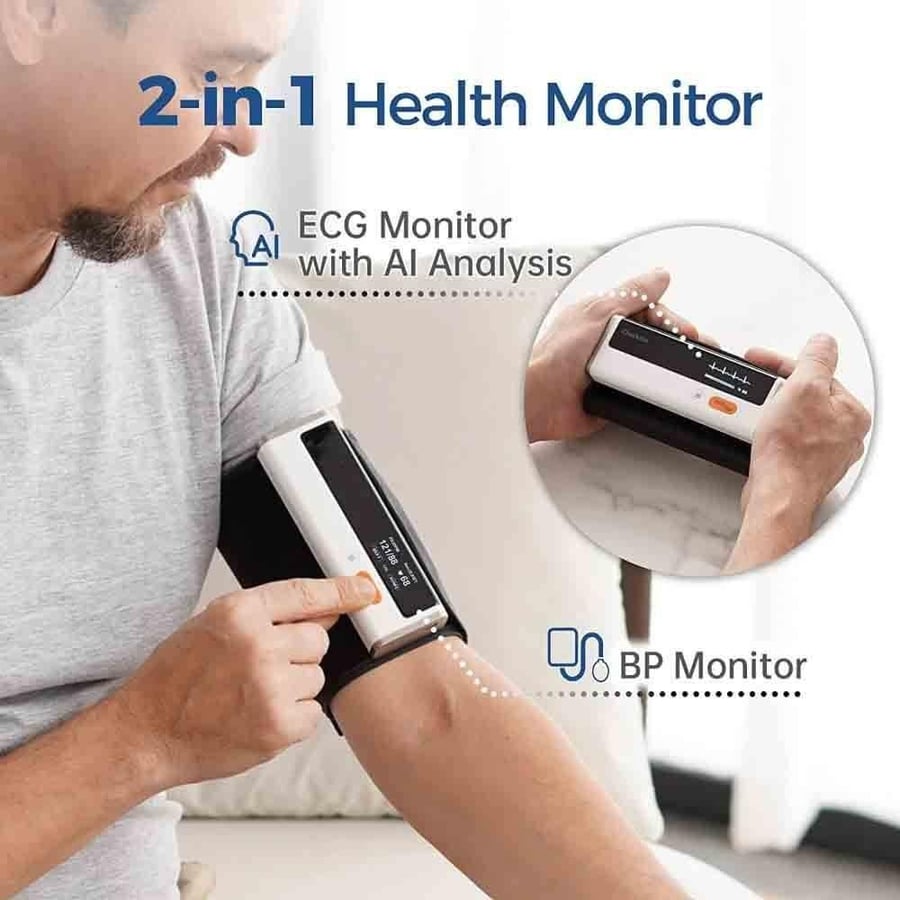 جهاز مراقبة ضغط الدم AMCARE BP2 مع تخطيط كهربية القلب
