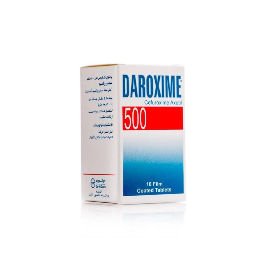داروكسيم 500 مجم أقراص 10